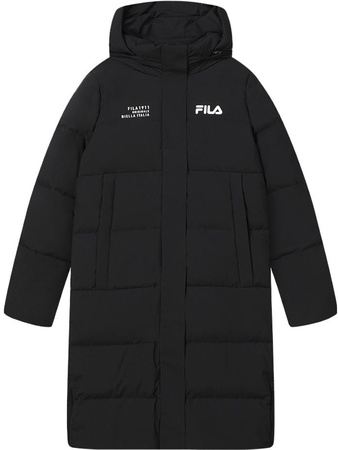 women-fila-long-hooded-overcoat-black-waterproof-windproof-insulated-down-jacket-f11-w349910-f-bk