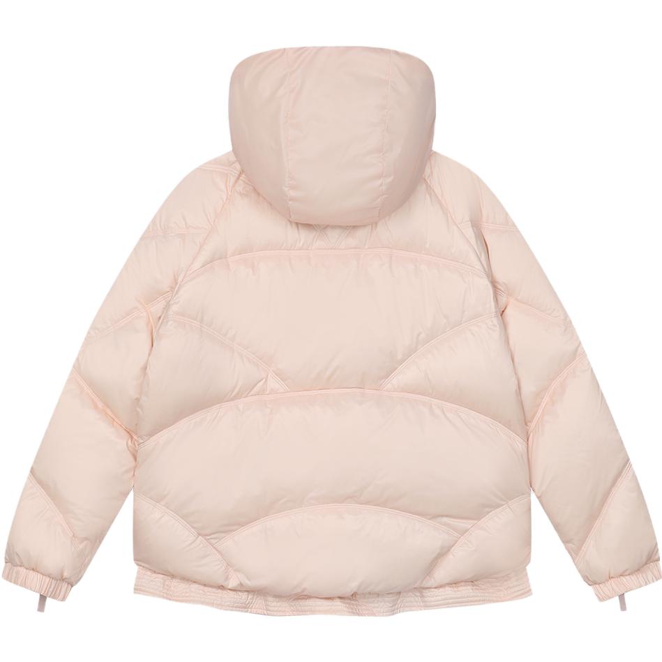 (Women) FILA  Loose Fit Hooded Down Jacket - Tin Pink Warmth F11W349923F-LP 圖 3