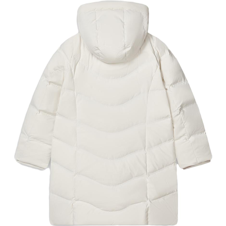 (Women) FILA  Mid-Length Down Jacket in Steam White. F11W341910F-IV 圖 3