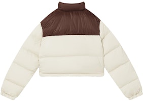 (W) FILA 短立領拼色羽絨外套 - 小麥米色。 F51W349902F-BG Lookbook (W) FILA 短立領拼色羽絨外套 - 小麥米色。 F51W349902F-BG