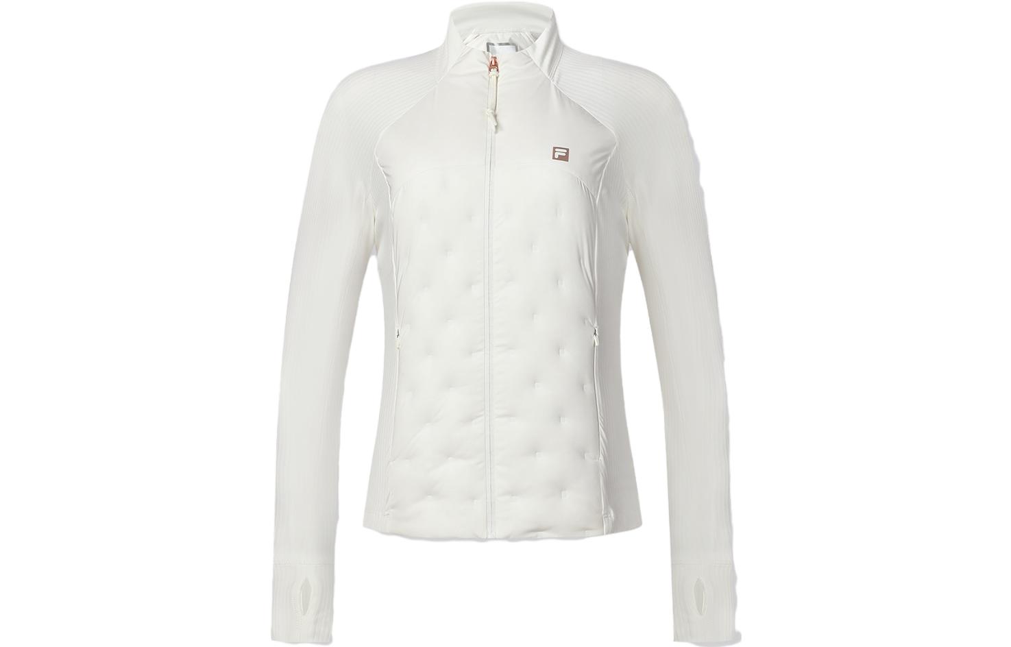 (Women) FILA  Slim Fit Fitness White Down Jacket - Insulated & Stylish A11W411904F-WT 圖 2