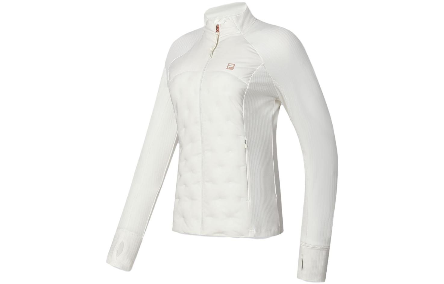 (Women) FILA  Slim Fit Fitness White Down Jacket - Insulated & Stylish A11W411904F-WT 圖 4