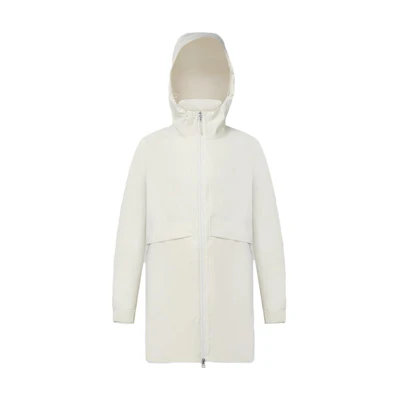 (Women) FILA Solid Color 3-in-1 Hooded Down Jacket - Asparagus White A11W347909F-IV