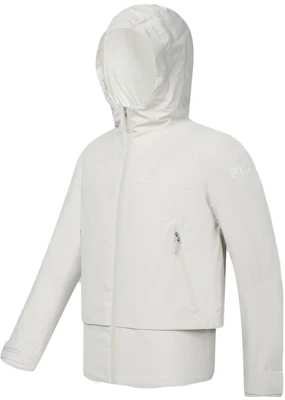 (Women) FILA Solid Color Hooded Athletic Cotton Jacket - Oatmeal. A11W347910F-BG Shop (Women) FILA Solid Color Hooded Athletic Cotton Jacket - Oatmeal. A11W347910F-BG