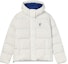 Order (Women) FILA Solid Color Hooded Down Jacket Coconut Milk White F11W346906F-IV