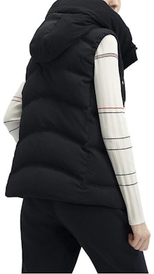 (Women) FILA Solid Color Hooded Down Vest Legendary Blue F11W341911F-NV Sizing (Women) FILA Solid Color Hooded Down Vest Legendary Blue F11W341911F-NV