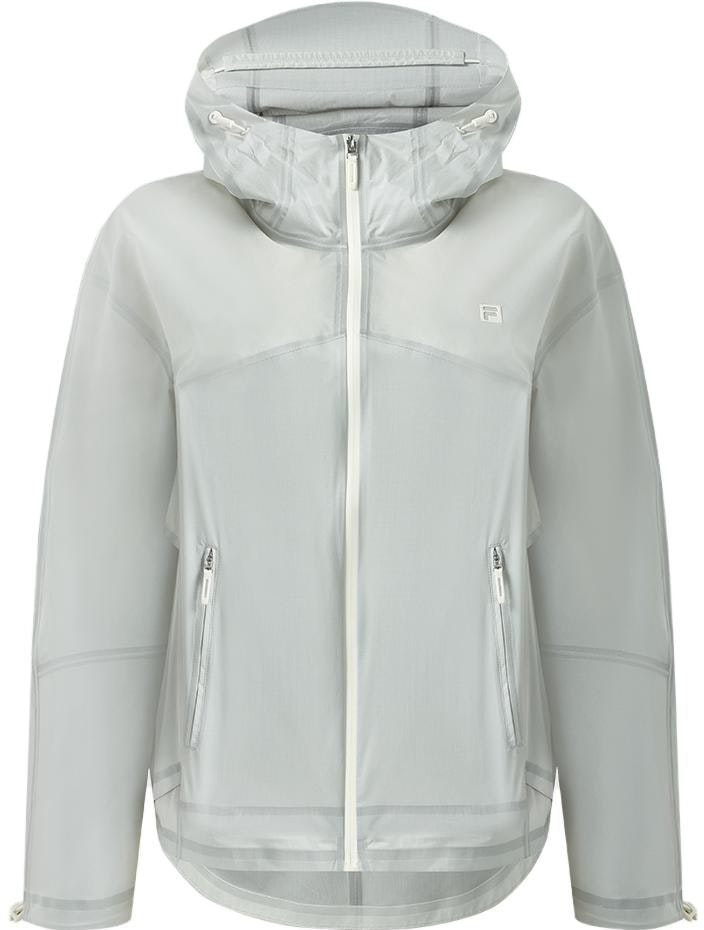 women-fila-solid-color-outdoor-windproof-hooded-jacket-asparagus-white-a11-w327705-f-iv
