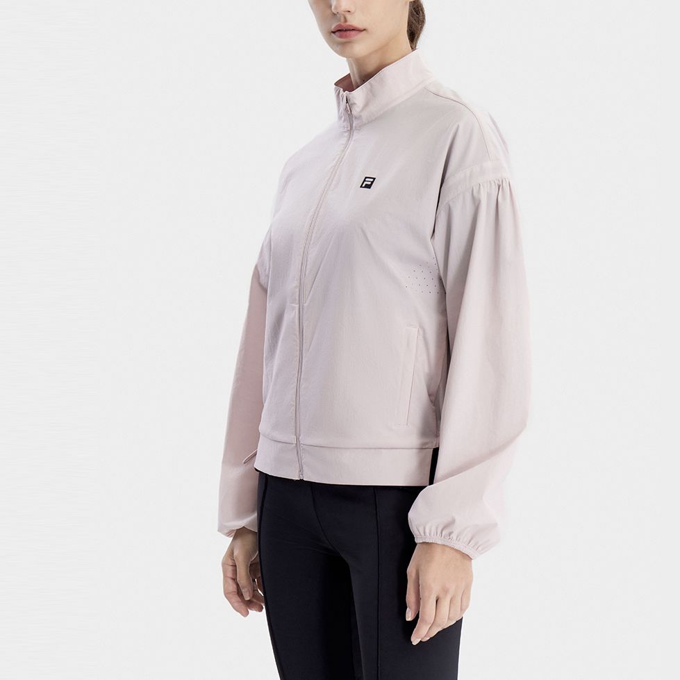 Purchase (W) FILA ソリッドカラースポーツジャケット アイスパープル. A11W327707F-PU