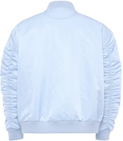 (W) FILA Jaket Kerah Tinggi Resleting Warna Solid - Haze Blue. F11W415902F-BU Lookbook (W) FILA Jaket Kerah Tinggi Resleting Warna Solid - Haze Blue. F11W415902F-BU