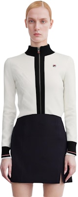 (Women) FILA Striped Casual Knit Sweater - Steam White. F11W411407F-IV Shop (Women) FILA Striped Casual Knit Sweater - Steam White. F11W411407F-IV