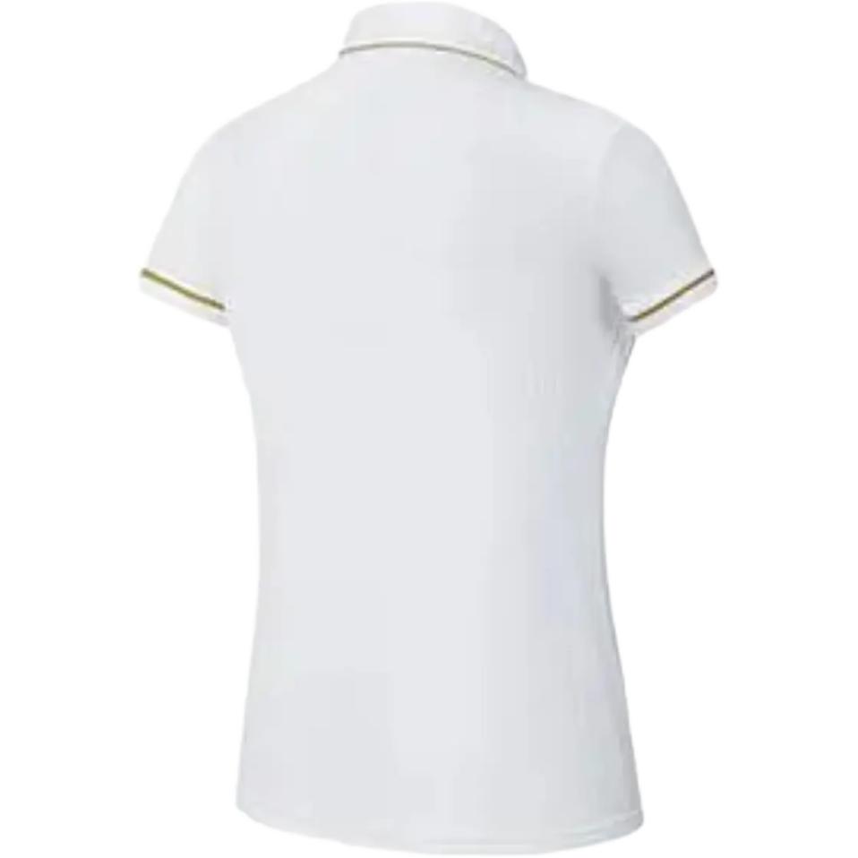 Lookbook (W) FILA 日焼け防止カジュアルニットポロシャツ - ジェイドホワイト. A11W435102FWT