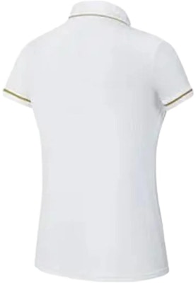 (Women) FILA Sun-Protective Casual Knit Polo Shirt - Jade White. A11W435102FWT Lookbook (Women) FILA Sun-Protective Casual Knit Polo Shirt - Jade White. A11W435102FWT