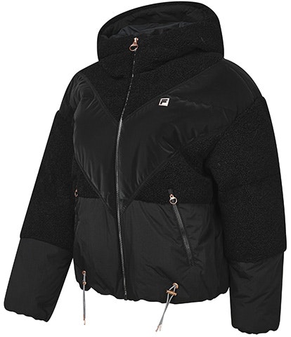 women-fila-teddy-fleece-down-jacket-black-pullover-warm-coat-a11-w241918-f-bk