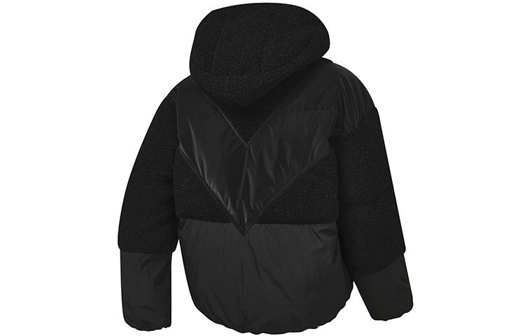 Lookbook (Women) FILA  Teddy Fleece Down Jacket Black Pullover Warm Coat. A11W241918F-BK