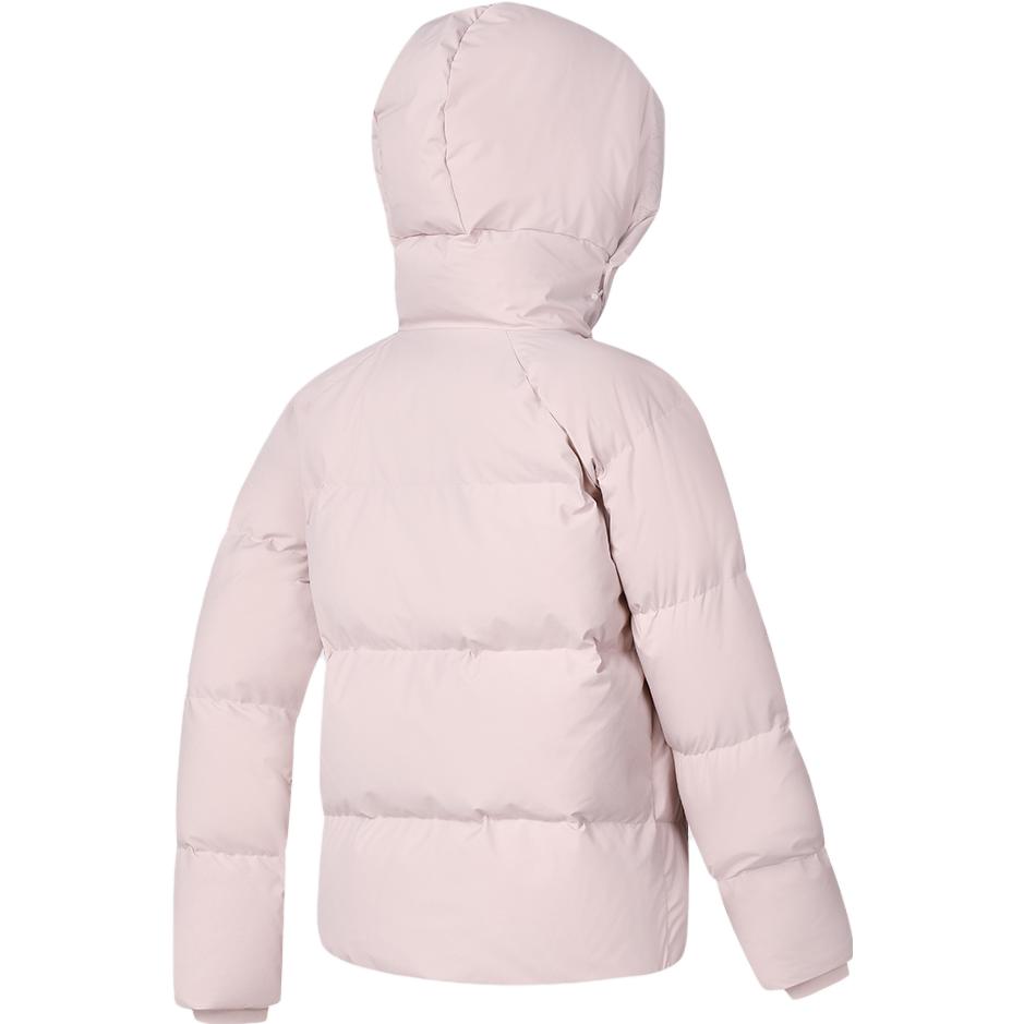 (Women) FILA  Thickened Hooded Down Jacket - Light Purple Red Sports Coat A11W341907FPK 圖 3