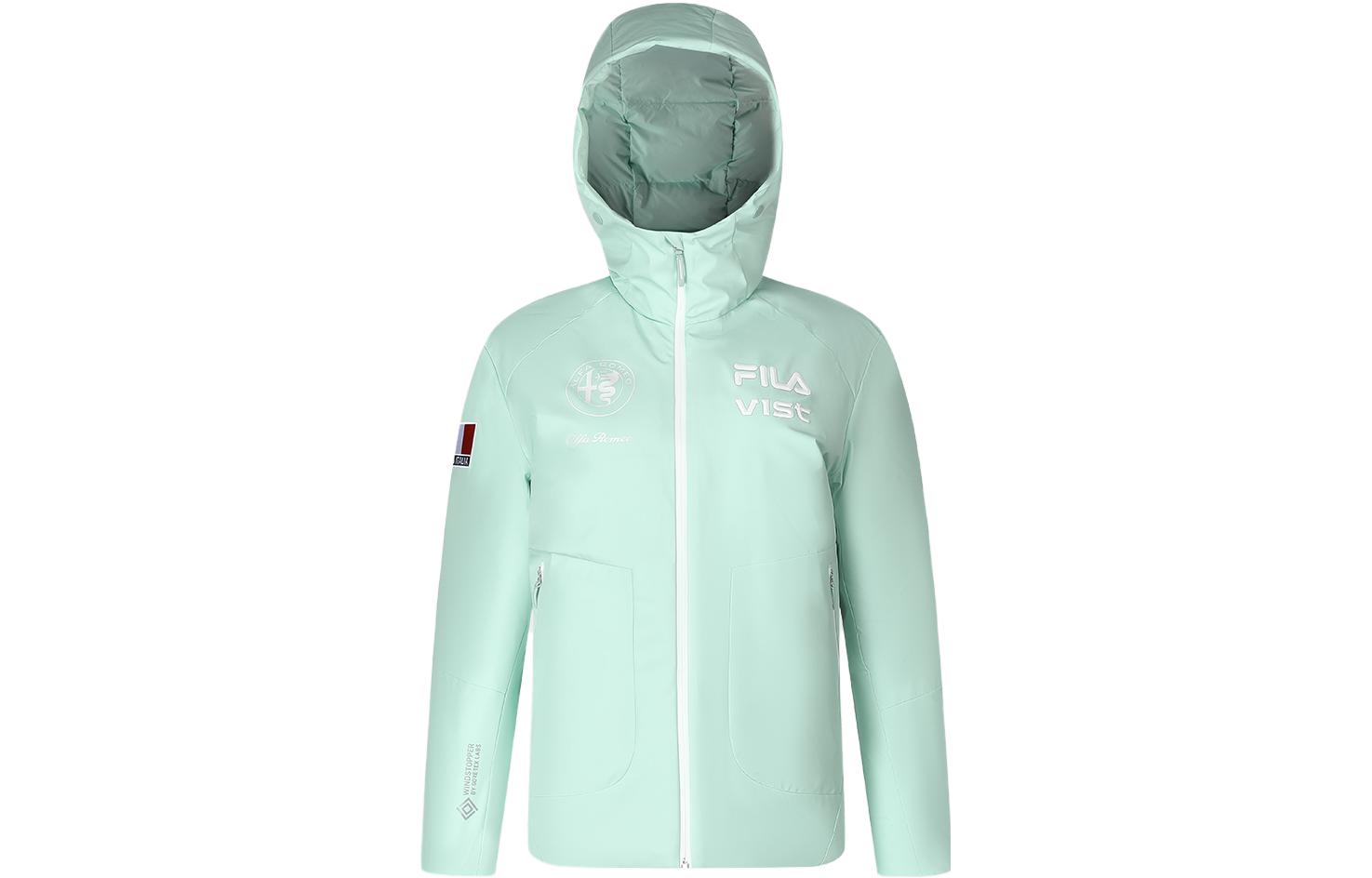 (Women) FILA  Waterproof Insulated Ski Jacket with Logo Print. A11W346904F-TQ