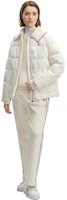 Details for (W) FILA 白色可拆式領羽絨外套防潑水休閒大衣 F11W341915F-IV