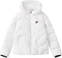 (W) FILA Jaket Tahan Angin Putih Hoodie Lengan Panjang Kasual. F51W348919B-WT Order (W) FILA Jaket Tahan Angin Putih Hoodie Lengan Panjang Kasual. F51W348919B-WT