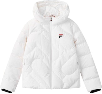 (W) FILA Jaket Tahan Angin Putih Hoodie Lengan Panjang Kasual. F51W348919B-WT Order (W) FILA Jaket Tahan Angin Putih Hoodie Lengan Panjang Kasual. F51W348919B-WT