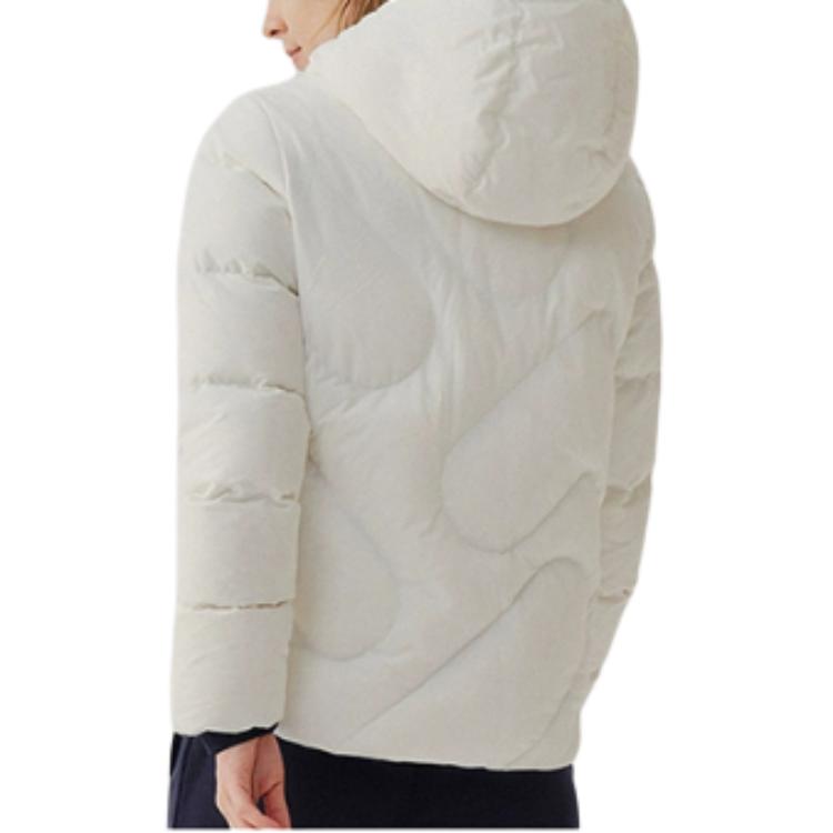 Purchase (W) FILA Jaket Tahan Angin Putih Hoodie Lengan Panjang Kasual. F51W348919B-WT