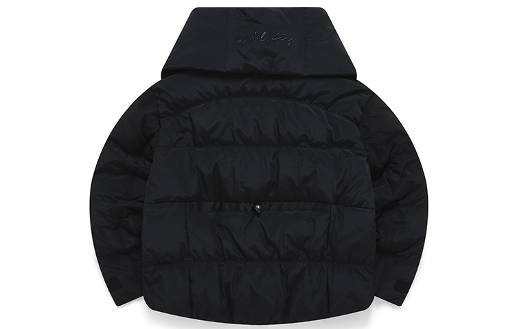 (Women) FILA  Winter Black Down Jacket with Detachable Scarf - Casual Athletic Style A11W141918F-BK 圖 3