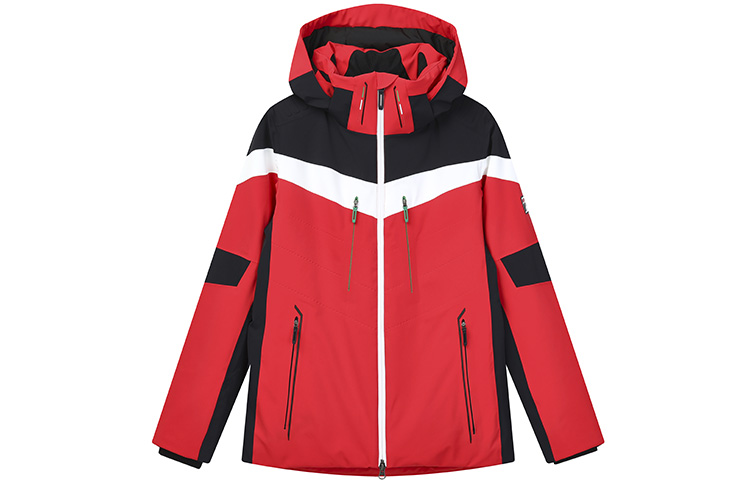 (Women) FILA  Winter Outdoor Sports Hooded Ski Jacket Red RD. A11W146702F-RD