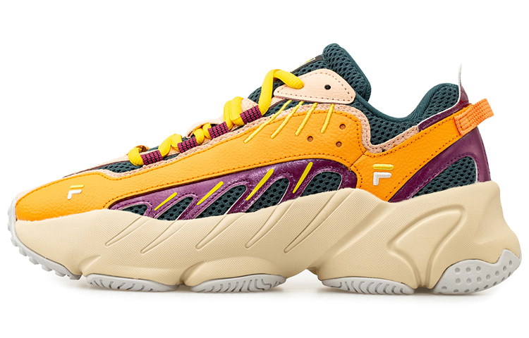 (Women) FILA Ade Low-top Yellow/Green/Purple T12W031106FBK