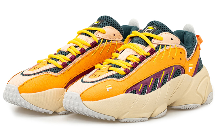 Order (W) FILA Ade Lage Sneakers Geel/Groen/Paars T12W031106FBK