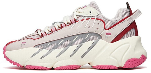 FILA斐樂 ADE 復古 低幫 跑步鞋 女款 灰紅 Buy FILA斐樂 ADE 復古 低幫 跑步鞋 女款 灰紅