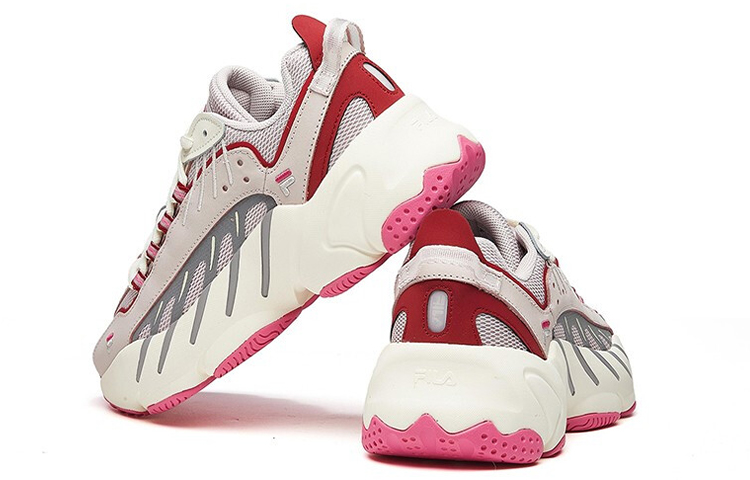 Shop (Women) FILA ADE Retro Low 'Grey Red' F52W111101AVR