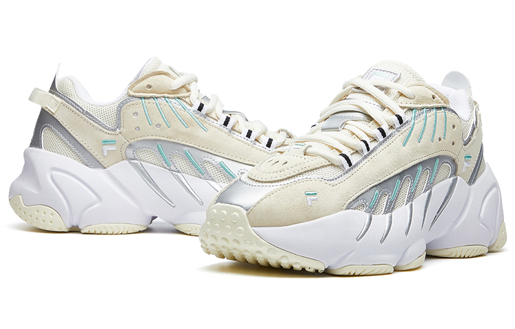 Lookbook (W) FILA Ade レトロ 白/銀 F12W011102FWL