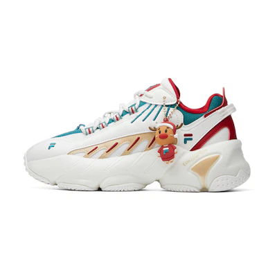 (W) FILA ADE XMS Low-Top White/Green/Red