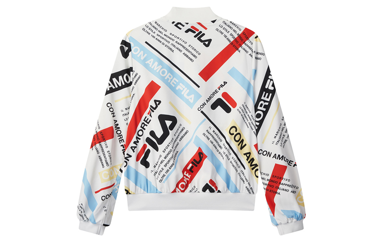 (Women) FILA All-Over Logo Print Floral Sports Jacket F11W028715F-PU 圖 3