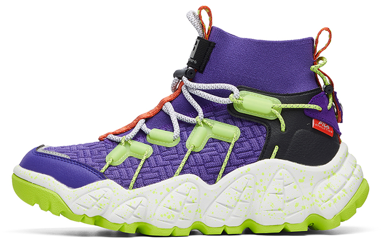 (Women) FILA Apennines Hi Top Purple/Green A12W044713FDB