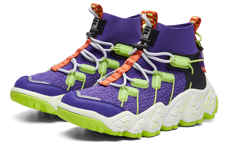 Shop (W) FILA Apennines Hi Top Paars/Groen A12W044713FDB