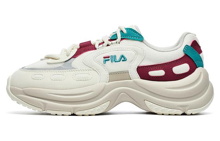 (Women) FILA Arch Sneakers 'White Red Aqua' F12W241118FVD