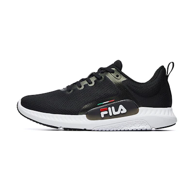 (W) FILA Athletics 'Black White'