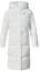 Order (Women) FILA Athletics Long Hooded Down Jacket Winter Jade White. A11W242908F-WT