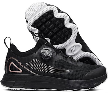 (W) 휠라 블랙/골드 운동화 A12W022210FBK Shop (W) 휠라 블랙/골드 운동화 A12W022210FBK