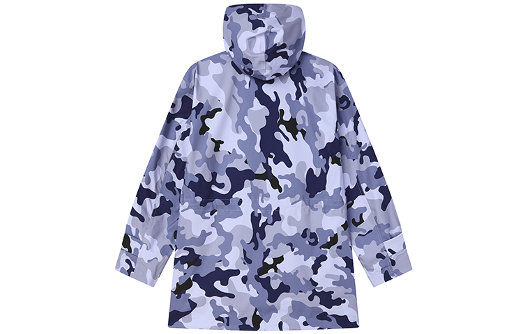 (Women) FILA Athletics Camo Print Woven Hoodie Jacket Deep Navy A11W131709F-NV 圖 3