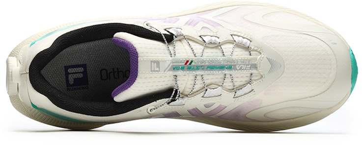 FILA斐乐 運動能量輕便減震 女款低筒跑步鞋 米紫綠 Lookbook FILA斐乐 運動能量輕便減震 女款低筒跑步鞋 米紫綠