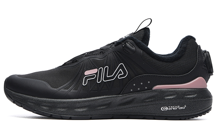 (Women) FILA Athletics Fleece Low-Top 'Black Pink' A12W212210FBK