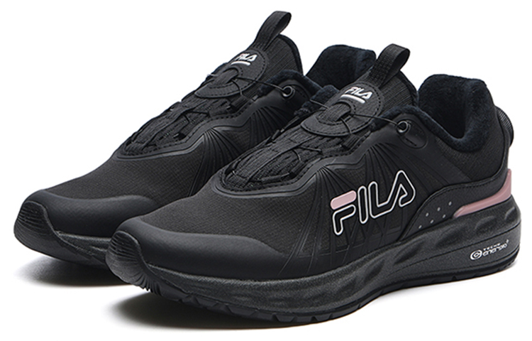 Order (W) FILA Athletics Fleece Low-Top ''Zwart Roze'' A12W212210FBK
