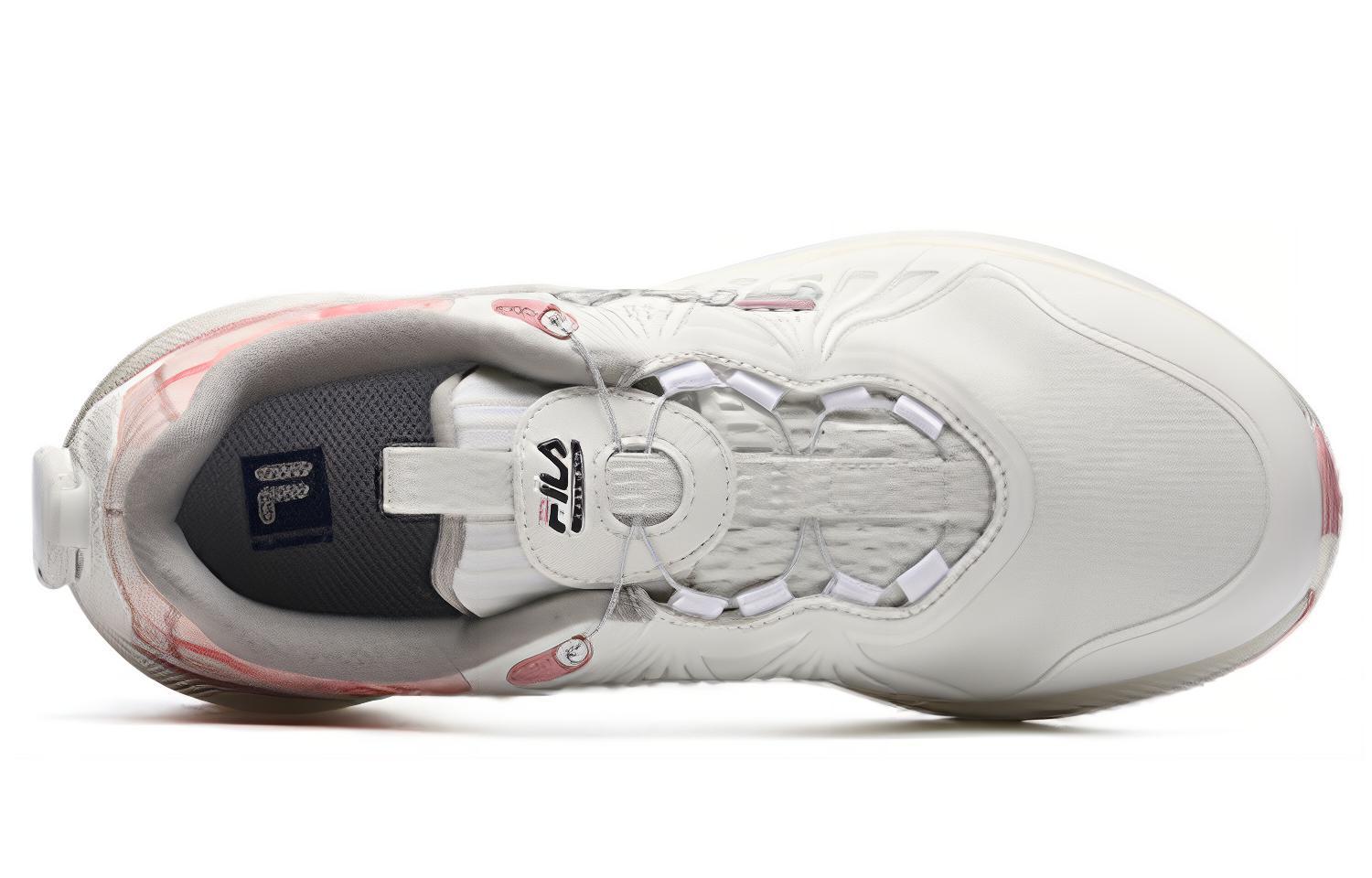 Lookbook (W) FILA Athletics Fleece Baskets Basses ''Blanc Rose'' A12W212210FWT