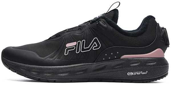 (W) FILA Atletik Fleece Sepatu Low-Top 'Hitam Pink' A12W212210FBK Buy (W) FILA Atletik Fleece Sepatu Low-Top 'Hitam Pink' A12W212210FBK