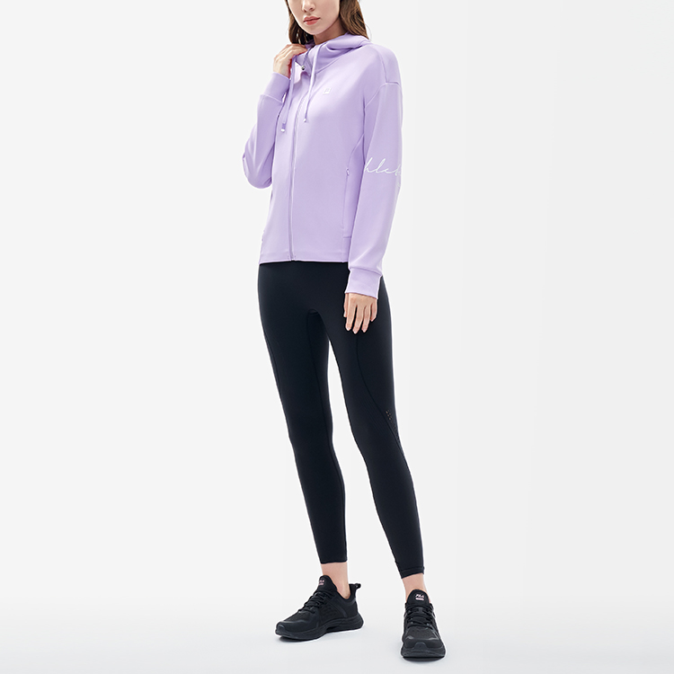 (Women) FILA Athletics Logo Hoodie in Purple Lilac A11W211504FVT 圖 7