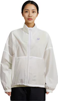 Shop (Women) FILA Athletics Loose-Fit Patchwork Woven Jacket in Jade White A11W223702F-WT