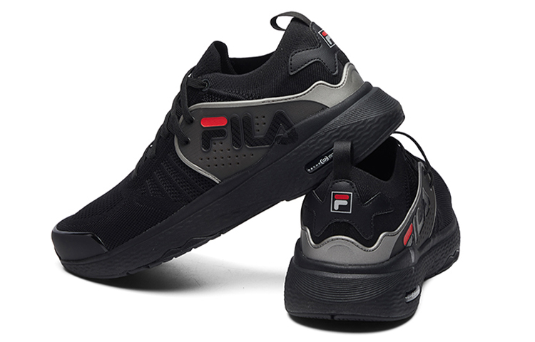 (W) FILA Athletics Sports Black 圖 4