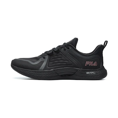 (W) FILA Athletics Low-Top Training Shoes Black