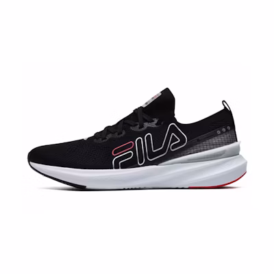 (W) FILA Athletics BreathableLow-Running Shoes Black